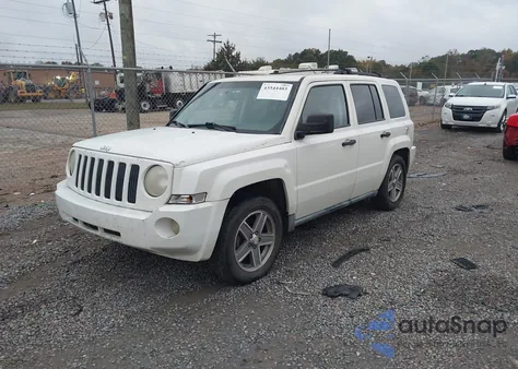 2007 Jeep Patriot Sport из США, поврежденный, VIN 1J8FF28WX7D395555